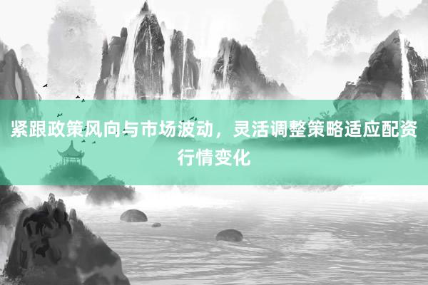 紧跟政策风向与市场波动，灵活调整策略适应配资行情变化